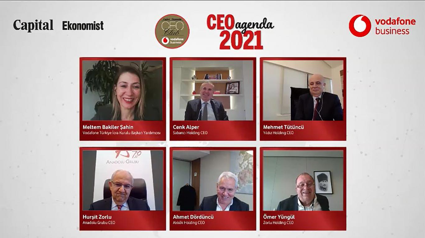 <İŞ DÜNYASI CEO CLUB’DA 2021 AJANDASINI KONUŞTU