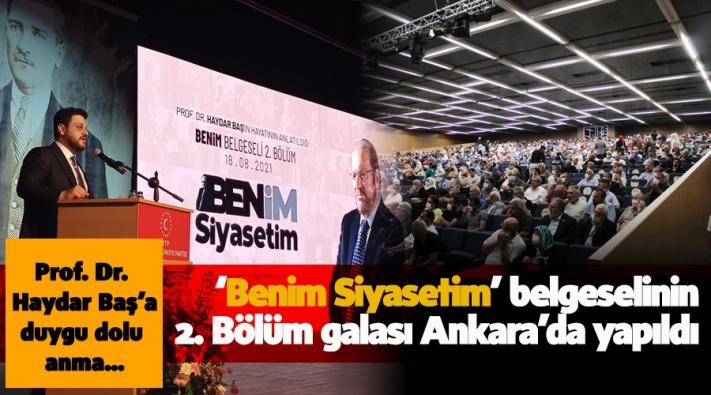 Prof. Dr. Haydar Baş’a duygu dolu anma…