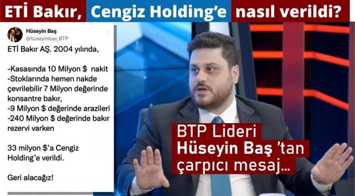 <ETİ Bakır Cengiz Holding’e nasıl verildi?