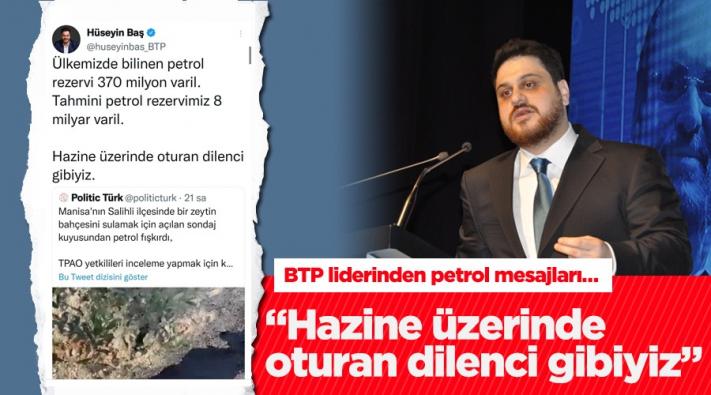 <” Hazine üzerinde oturan dilenci gibiyiz”