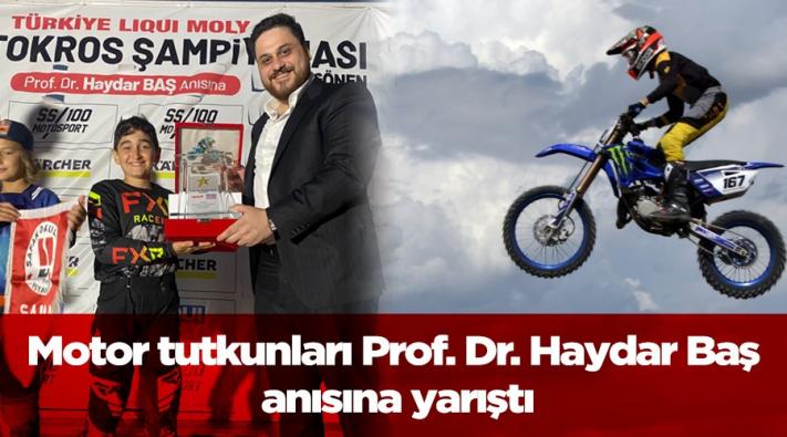 <Motor tutkunları Prof. Dr. Haydar Baş anısına yarıştı