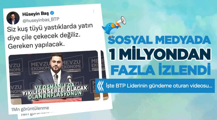 <Sosyal medyada 1 milyondan fazla izlendi...