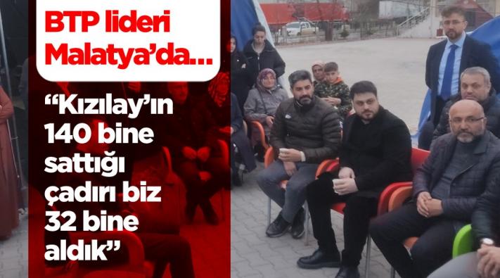  “Kızılay’ın 140 bine sattığı çadırı biz 32 bine aldık”