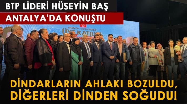 <”Dindarların ahlakı bozuldu, diğerleri dinden soğudu.”